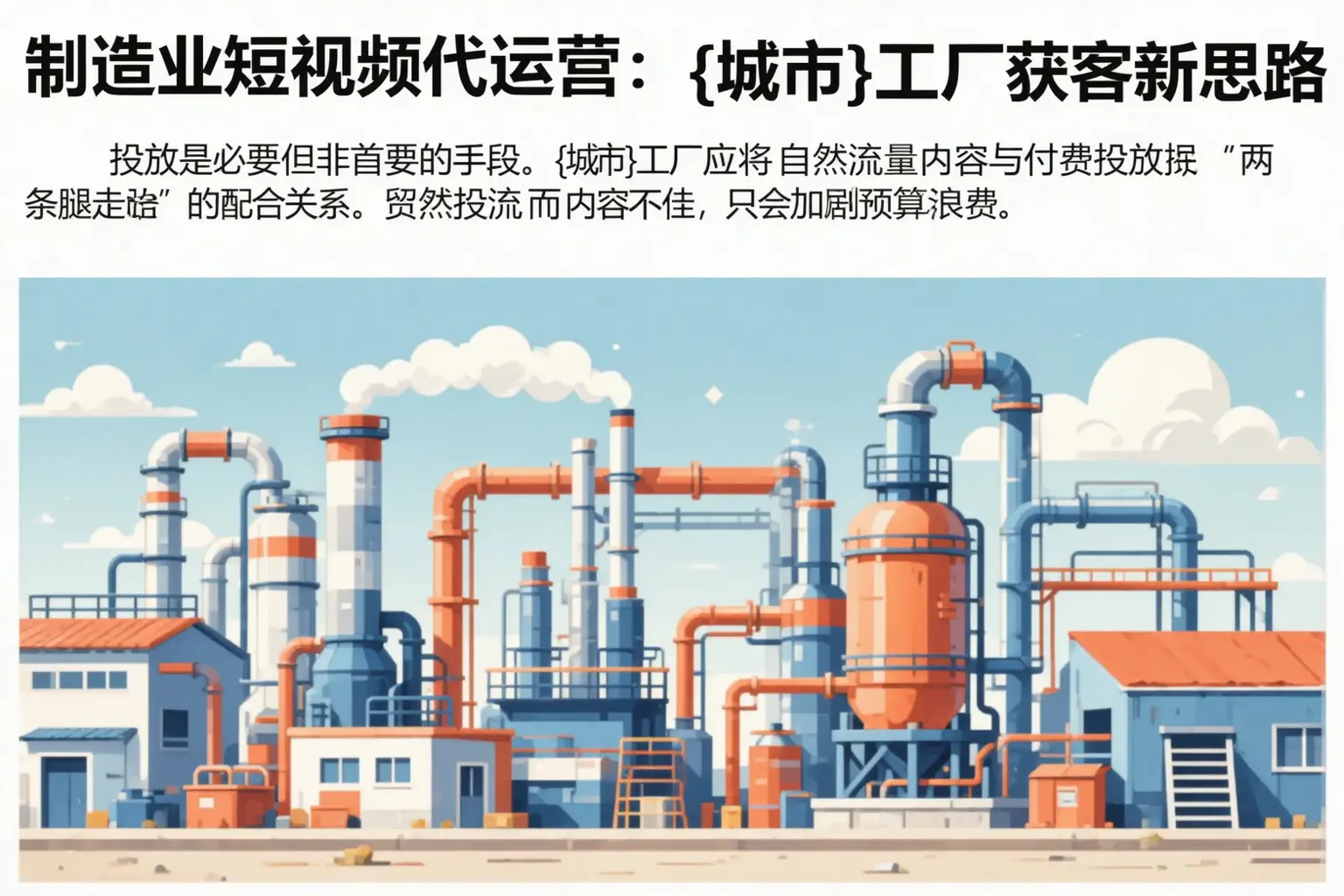 制造业短视频代运营:玉林工厂获客新思路
