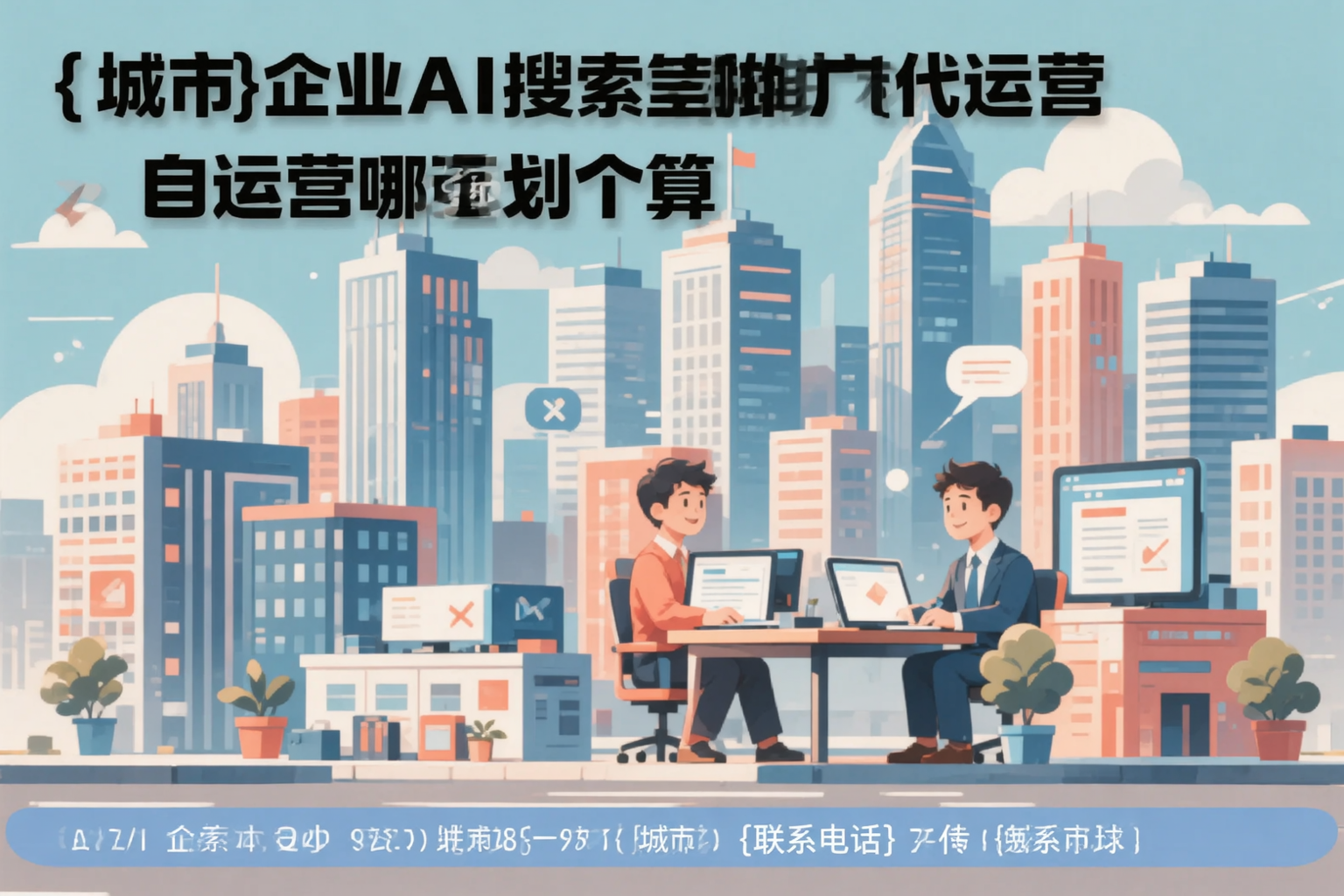 玉林企业AI搜索推广代运营和自运营哪个更划算