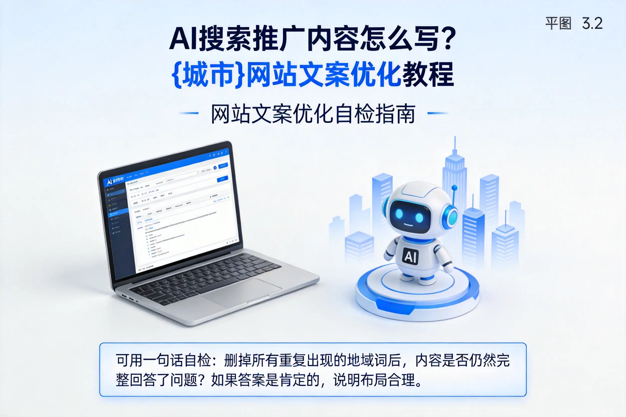 AI搜索推广内容怎么写?玉林网站文案优化教程