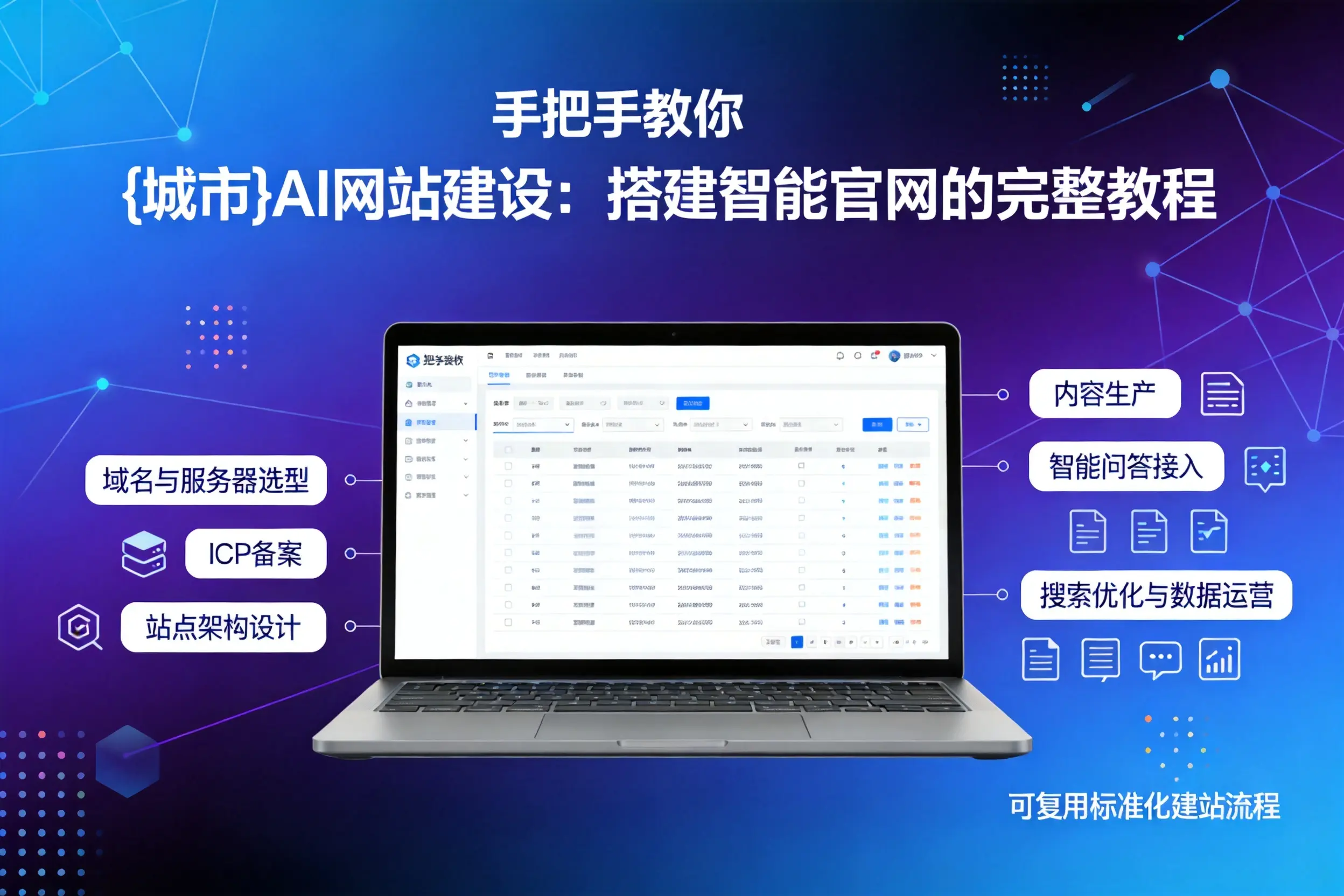 手把手教你玉林AI网站建设:搭建智能官网的完整教程