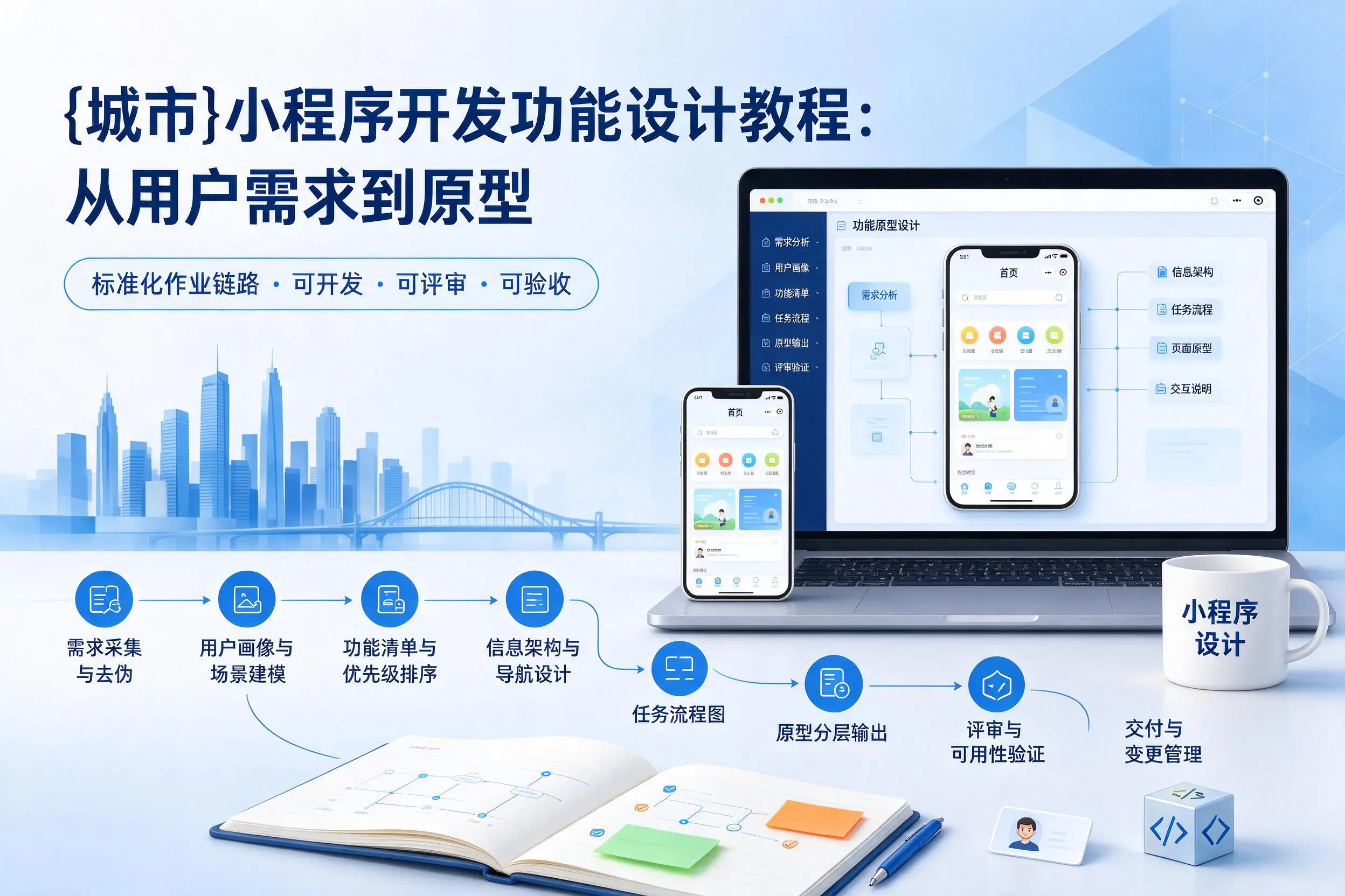 玉林小程序开发功能设计教程：从用户需求到原型